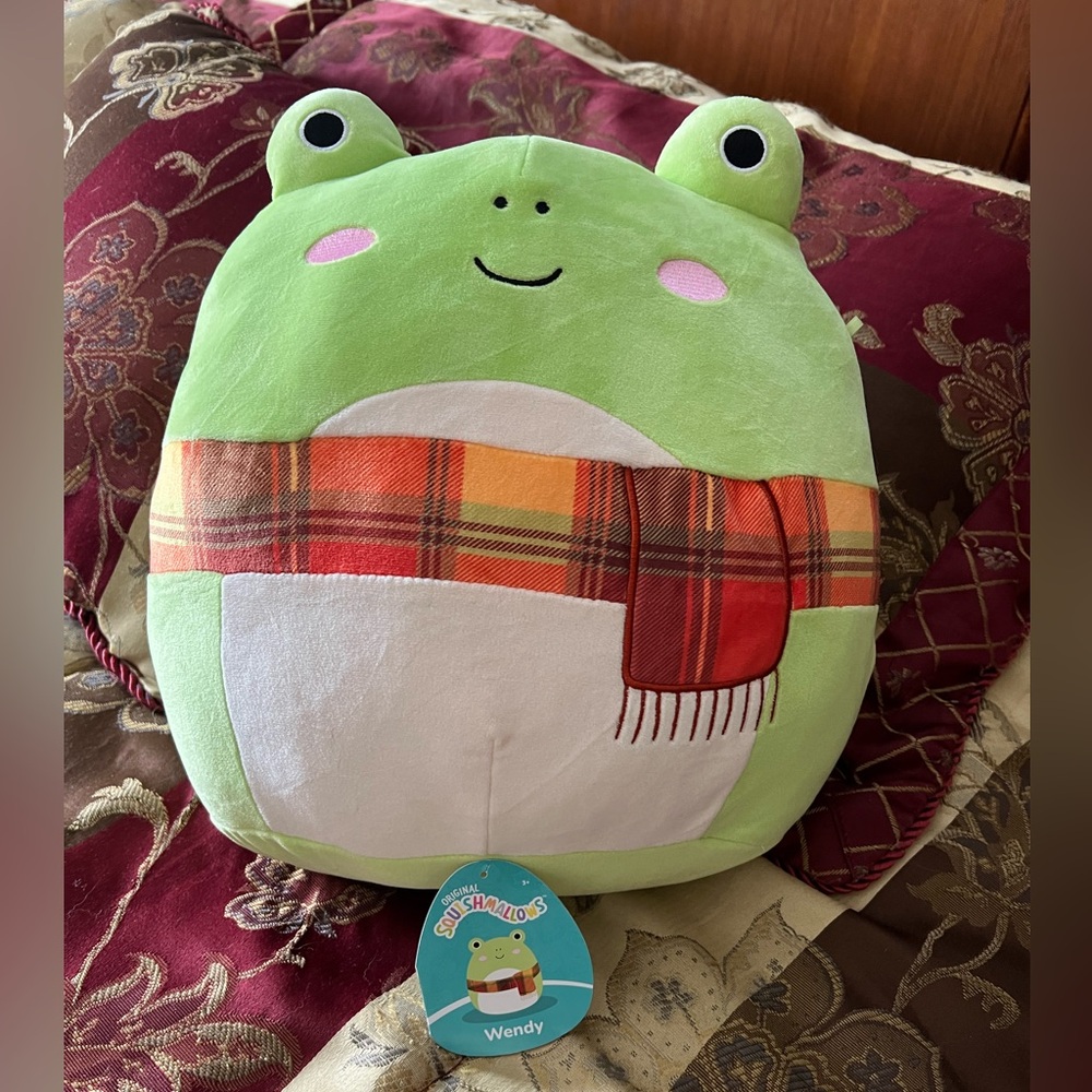 Wendy the frog squishmallow 12”